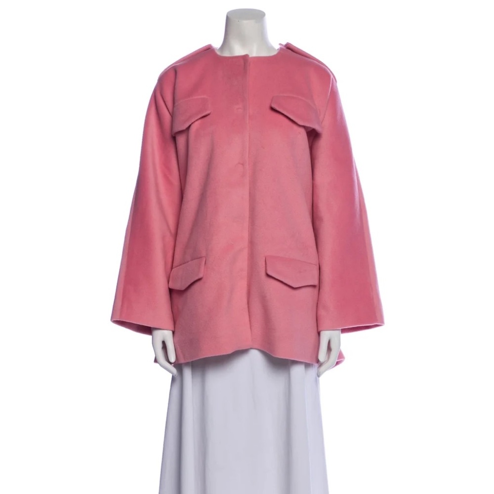 For Love and Lemons Pink Cape Jacket